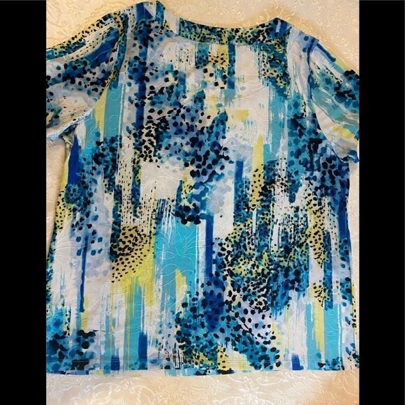 JM Collection Petite Stylish Beautiful Chic Blouse - Picture 9 of 9